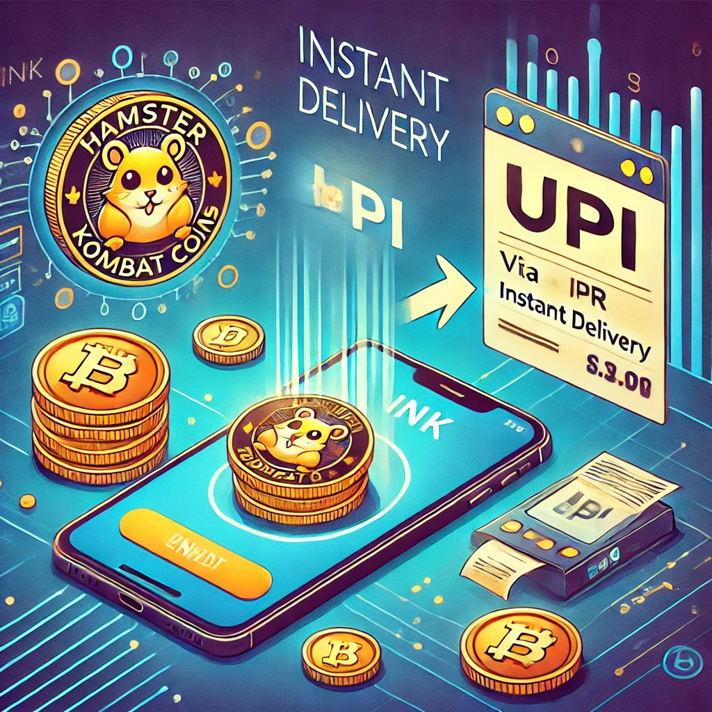 How to Withdraw Hamster Kombat Coins via UPI with Instant Delivery.