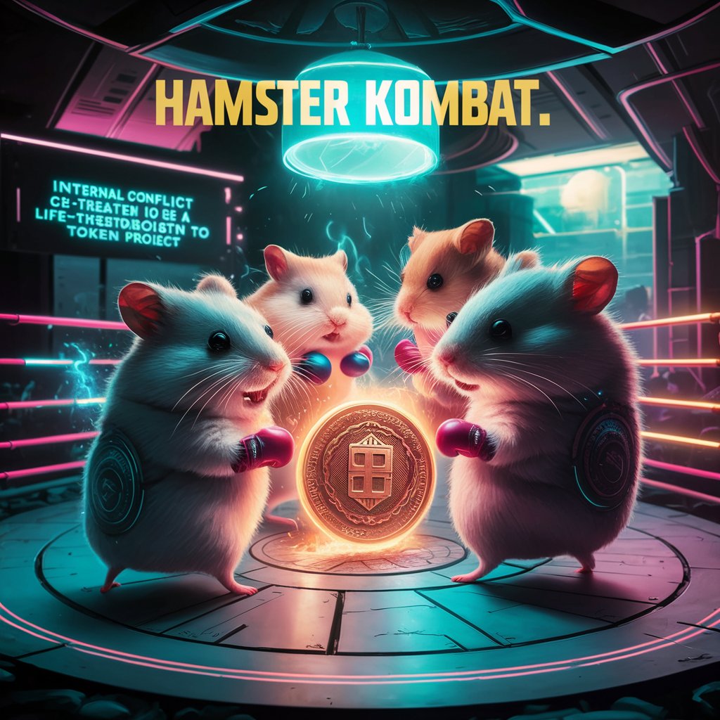 Hamster Kombat आंतरिक संघर्ष टोकन परियोजना के लिए जीवन के लिए खतरा बन सकता है/Hamster Kombat Internal Conflict Could become Life-threatening for the Token Project.