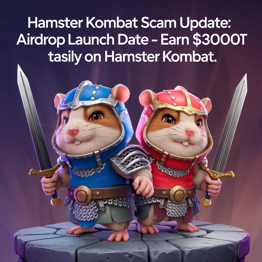 Hamster Kombat Scam Update: Airdrop Launch Date - Earn $3000 Token Easily on Hamster Kombat